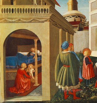  nicholas Painting - Story Of St Nicholas Birth Of St Nicholas Renaissance Fra Angelico